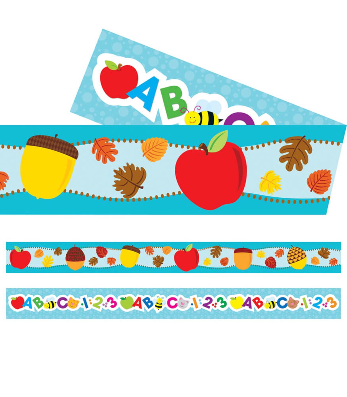 Carson Dellosa Two-Sided Bulletin Board Border—Border for Bulletin Board Decorations, Desks, Locker Displays, Homeschool or Classroom Décor